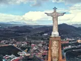 Pueblo y Cristo de Monteagudo.