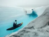 Serrasolses en en glaciar noruego.