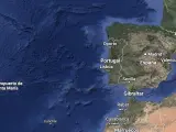 Distancia entre Madrid y Azores