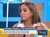Gloria Camila habla sobre su adopción en 'Espejo Público'.
