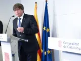 El expresidente catalán Carles Puigdemont, en una imagen de archivo.