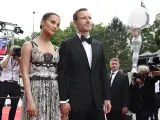 30 June 2023, Czech Republic, Karlovy Vary: Irish actor Michael Fassbender (R) and his wife Swedish actress Alicia Vikander arrive at the 57th Karlovy Vary International Film Festival. Photo: ?ulová Kateøina/CTK/dpa (Foto de ARCHIVO) 30/6/2023 ONLY FOR USE IN SPAIN