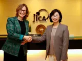 Serret ha visitado la sede de la Agencia Japonesa de Cooperación al Desarrollo (JICA).