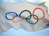 Bandera del Comité Olímpico Internacional.