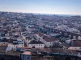 Vista de la ciudad de &Eacute;vora (Portugal)