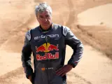 Carlos Sainz, durante la última edición del Rally Dakar.