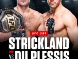 Cartel UFC 297 Strickland Vs Du Plessis