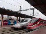 Trenes de alta velocidad, en una imagen de archivo