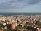 Una panorámica de la ciudad de Barcelona.