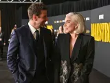 Bradley Cooper y Lady Gaga en la presentación de 'Maestro' en Los Ángeles