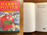 El libro original de 'Harry Potter y la piedra filosofal'