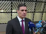 Declaraciones de Pedro Sánchez a los periodistas a su llegada a la reunión del Consejo Europeo.