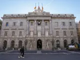 Una imagen del edificio del Ayuntamiento de Barcelona.
