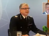 Chris Sykes, mando de la Policía de Manchester, en rueda de prensa sobre la desaparición de Alex Batty