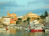 Imagen del puerto de Ciudadela, en Menorca.