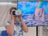 Tecnología para ver ecografías prenatales en realidad virtual y aumentada.