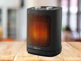 El calefactor de cerámica pemite calentar una estancia pequeña de tu casa en pocos minutos.