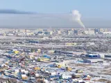 Yakutsk es la capital de la República de Sajá, en Siberia oriental, Rusia.