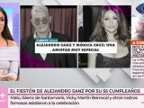 Alexia Rivas comenta la supuesta relación entre Alejandro Sanz y Mónica Cruz.
