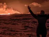 La potencia de la erupción de la fisura volcánica que comenzó a escupir lava la noche de este martes en Islandia sigue reduciéndose, según informó la Oficina Meteorológica de Islandia.