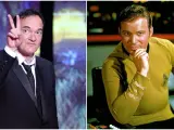 Quentin Tarantino y William Shatner en 'Star Trek'.
