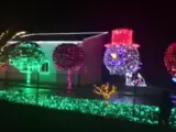 A los miles de árboles que se imponen en todas las ciudades para decorar la Navidad les ha salido un nuevo competidor. Un vecino del pueblo de Parbayón, en Cantabria, ha decorado su vivienda este año con más de 40.000 luces.