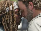 Michonne (Danai Gurira) y Rick (Andrew Lincoln) en 'The Walking Dead'