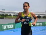 La triatleta Luisa Baptista.