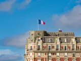 Hotel du Palais in Biarritz.