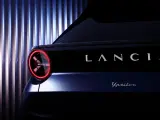 Primera imagen de la zona trasera del nuevo Lancia Ypsilon 2024.