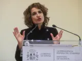 La nueva vicepresidenta primera del Gobierno, María Jesús Montero.
