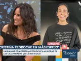 Cristina Pedroche habla con 'Espejo Público'.