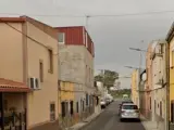 Calle huerta las Mellas, en Badajoz.