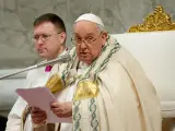 El papa Francisco, en el Vaticano.