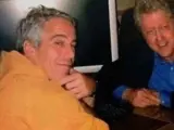 Epstein y Clinton, juntos.