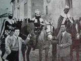Cabalgata de Reyes Magos de 1956, en Churra (Murcia).