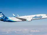 Avión de Alaska Airlines.