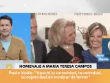 Paolo Vasile siendo entrevistado por Jaime Cantizano en Mañaneros