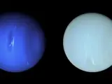 El color real de Neptuno es azul verdoso y no azul.