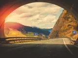 Imagen de archivo de un túnel en una autovía española.