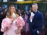 Jennifer Lopez cuenta cómo será su próximo sencillo durante la alfombra de los Globos de Oro