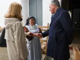 El alcalde visita a las monjas clarisas del convento de Santa Inés