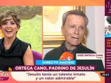 Sonsoles Ónega habla con José Ortega Cano en 'Y ahora Sonsoles'.