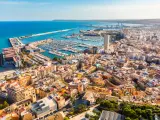 Vista panorámica de la ciudad de Alicante.