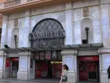Fachada de los cines Comedia en el Passeig de Gràcia de Barcelona.