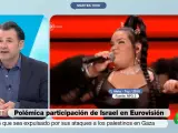Iñaki López habla de Eurovisión en 'Más vale tarde'.