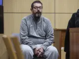 Imagen del juicio del acusado de matar a su hijo en Sueca.