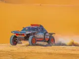 Carlos Sainz durante la sexta etapa del Rally Dakar.
