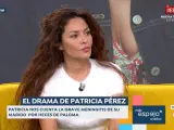 Patricia Pérez visita 'Espejo Público'.