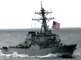 Imagen del USS Carney, el destructor estadounidense desde el que se ha lanzado el último ataque.